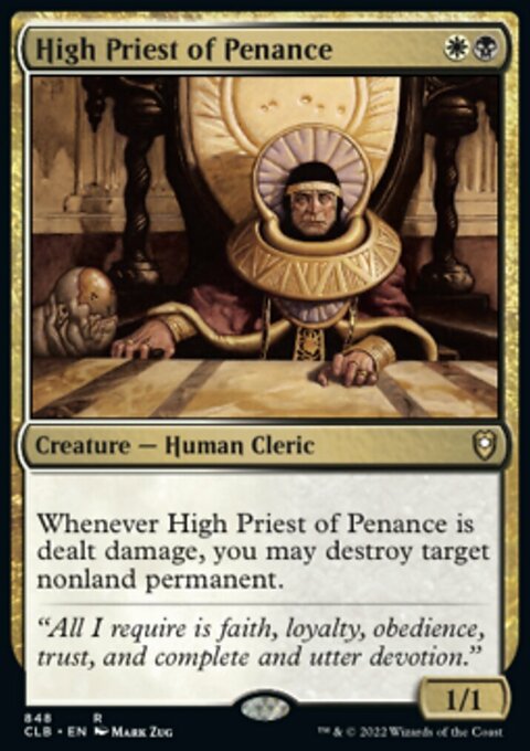 High Priest of Penance